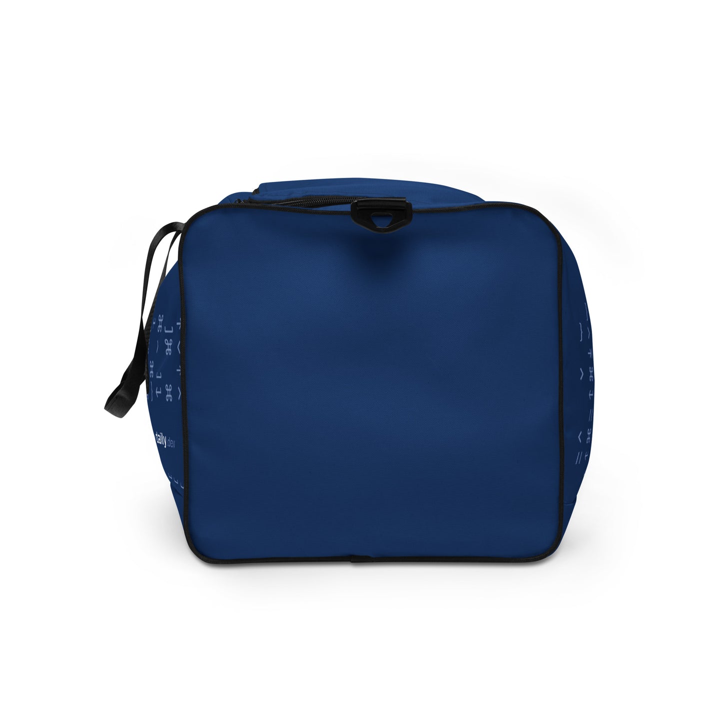 Navy duffle bag