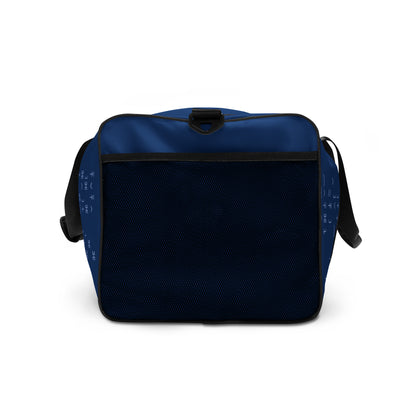 Navy duffle bag