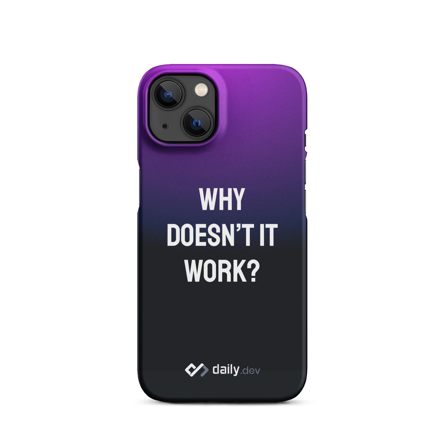 daily.dev Snap case for iPhone® - Why doesn't it work?