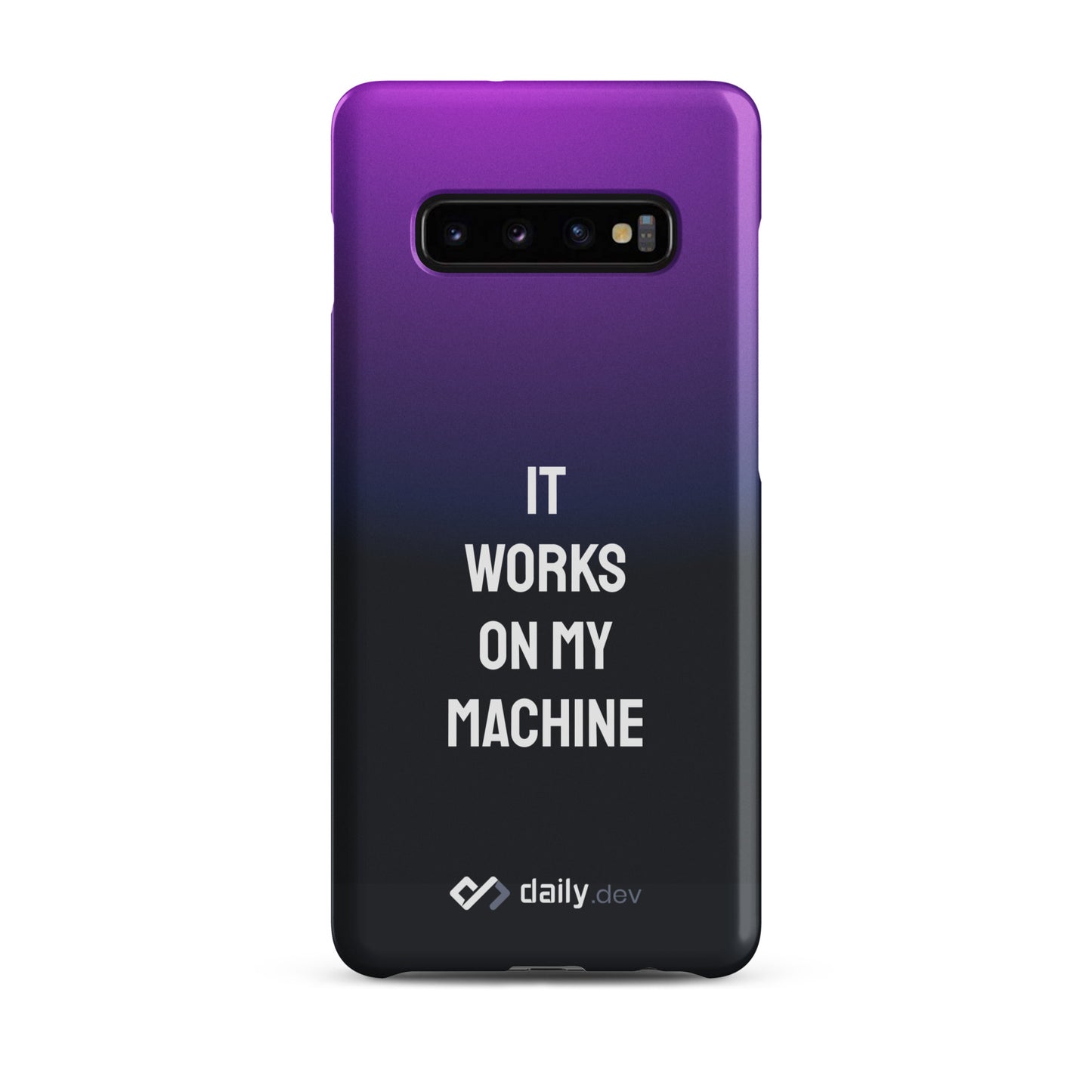 daily.dev Snap case for Samsung® - It works on my machine