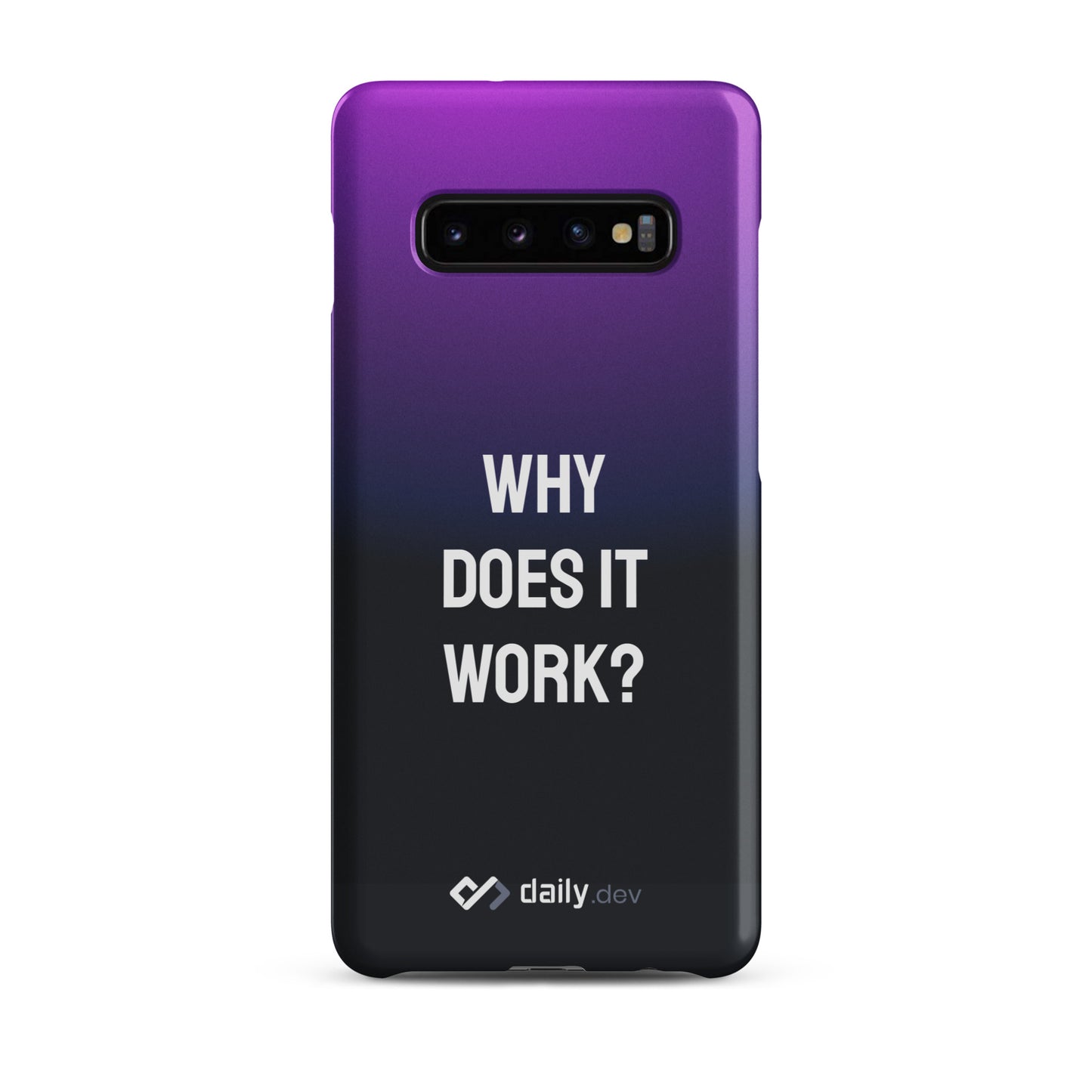 daily.dev Snap case for Samsung® - Why does it work?