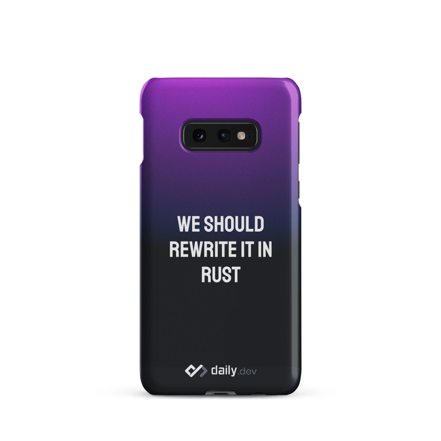 daily.dev Snap case for Samsung® - We should rewrite it in rust