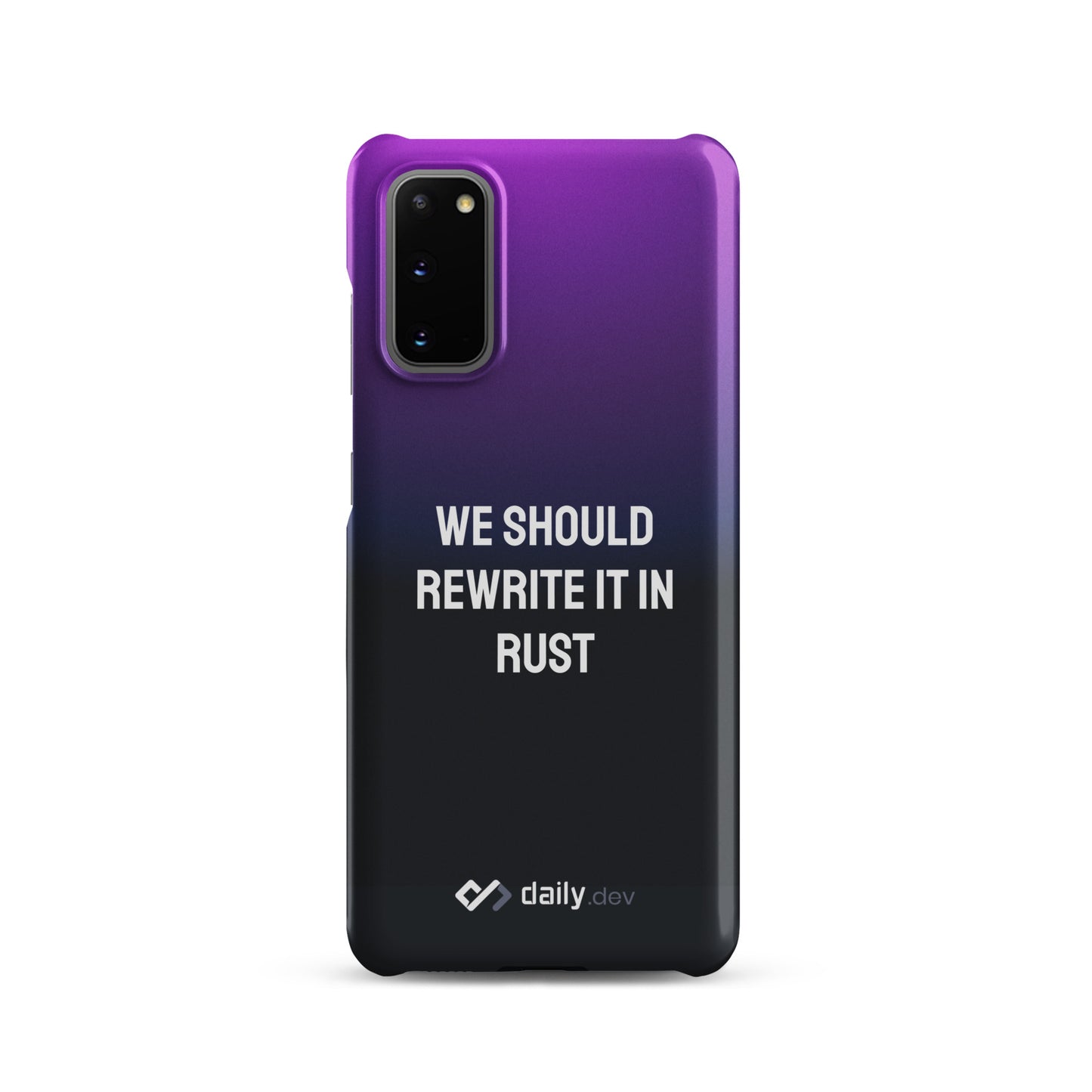 daily.dev Snap case for Samsung® - We should rewrite it in rust