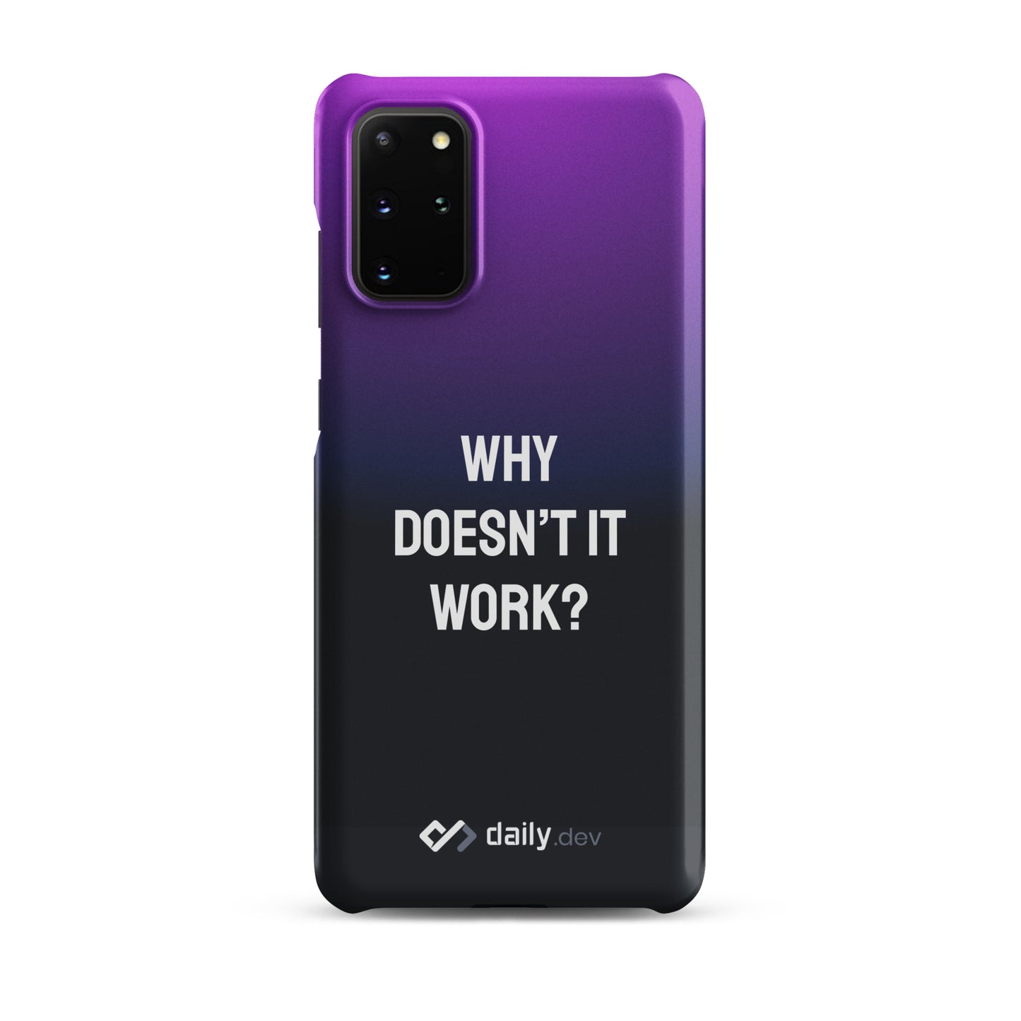 daily.dev Snap case for Samsung® - Why doesn't it work?