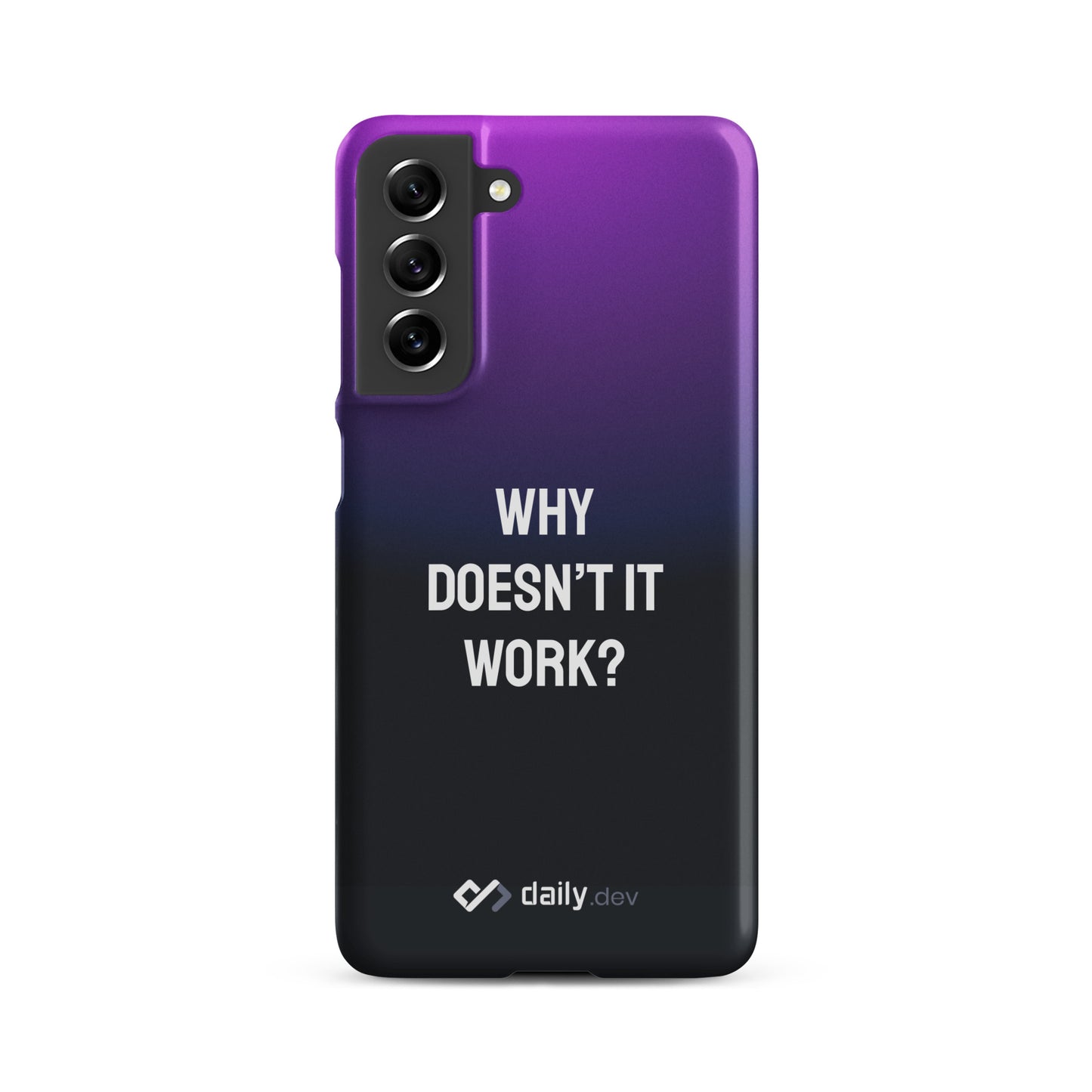 daily.dev Snap case for Samsung® - Why doesn't it work?