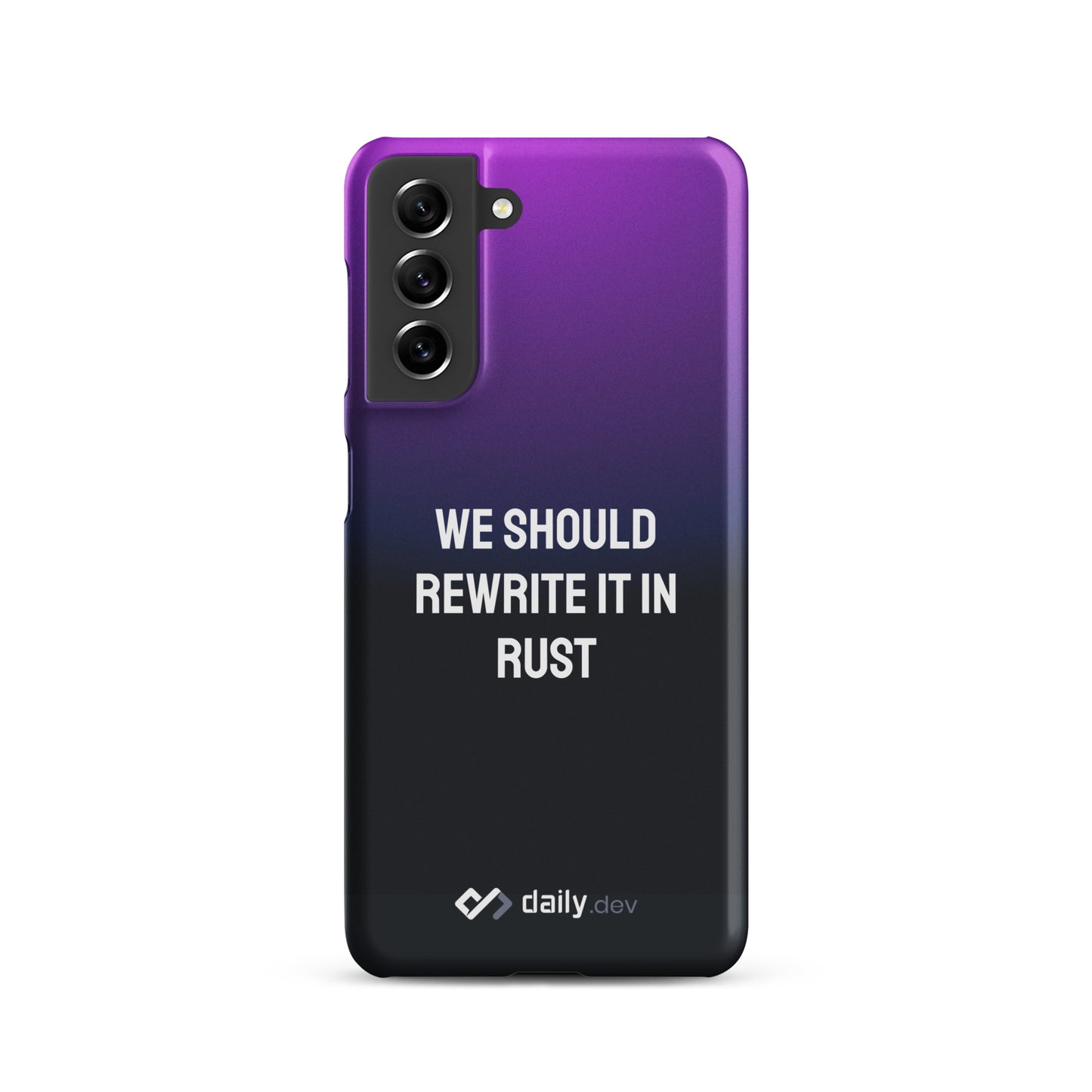 daily.dev Snap case for Samsung® - We should rewrite it in rust