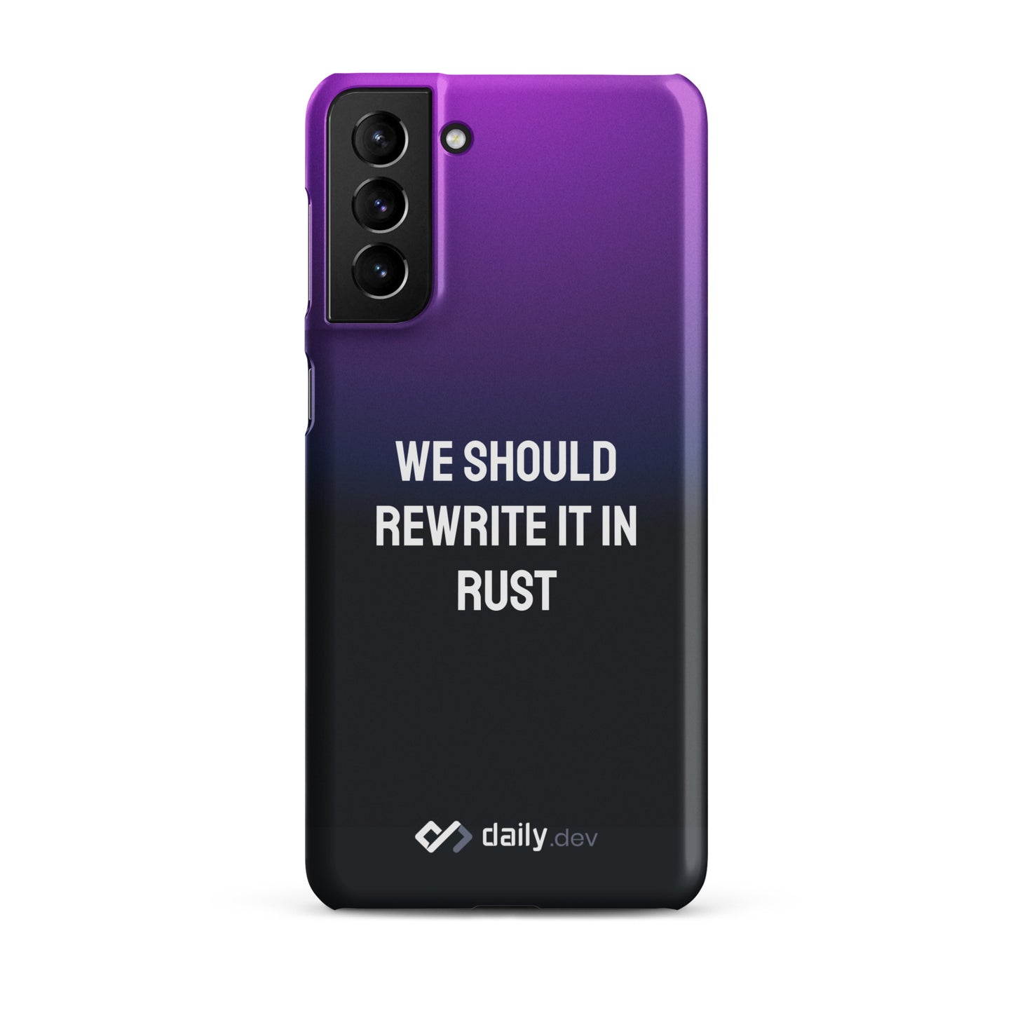 daily.dev Snap case for Samsung® - We should rewrite it in rust