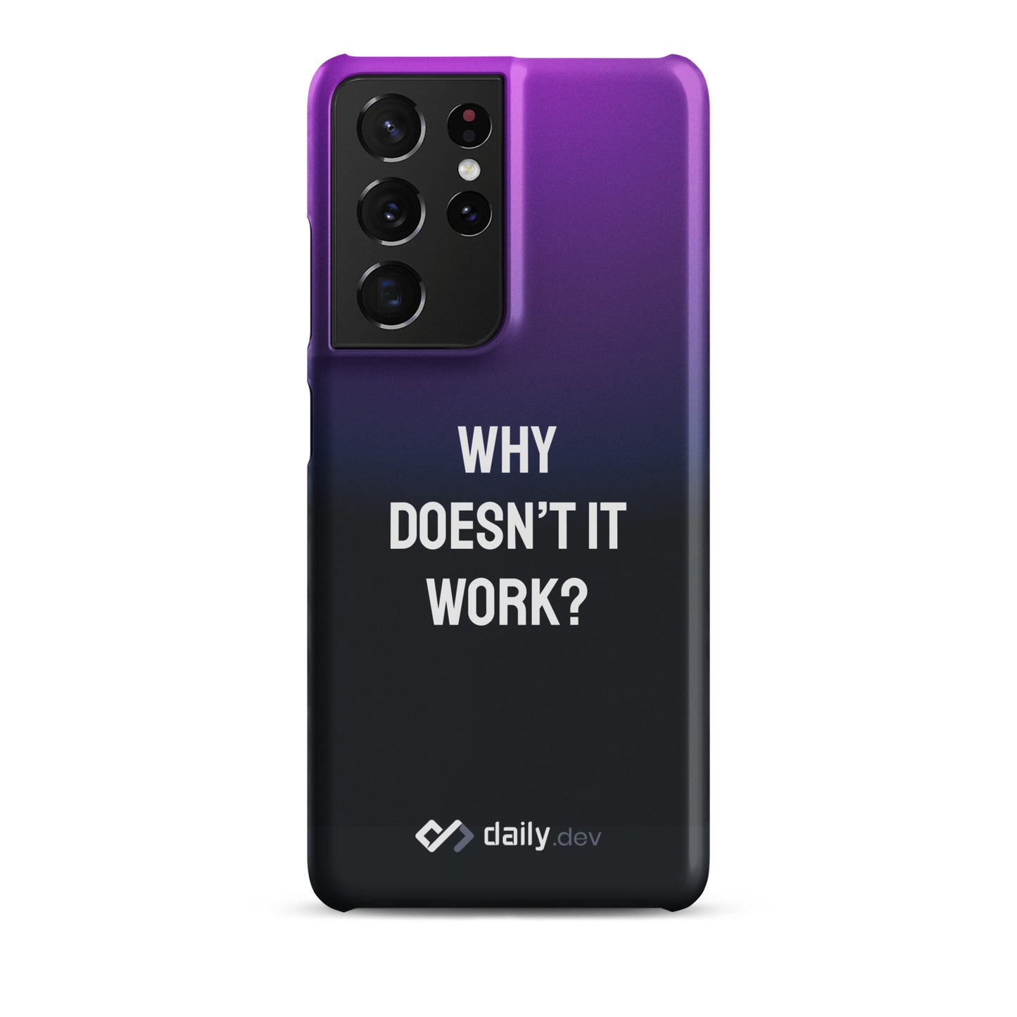 daily.dev Snap case for Samsung® - Why doesn't it work?