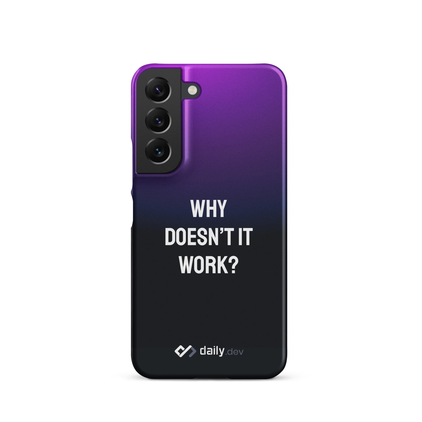 daily.dev Snap case for Samsung® - Why doesn't it work?