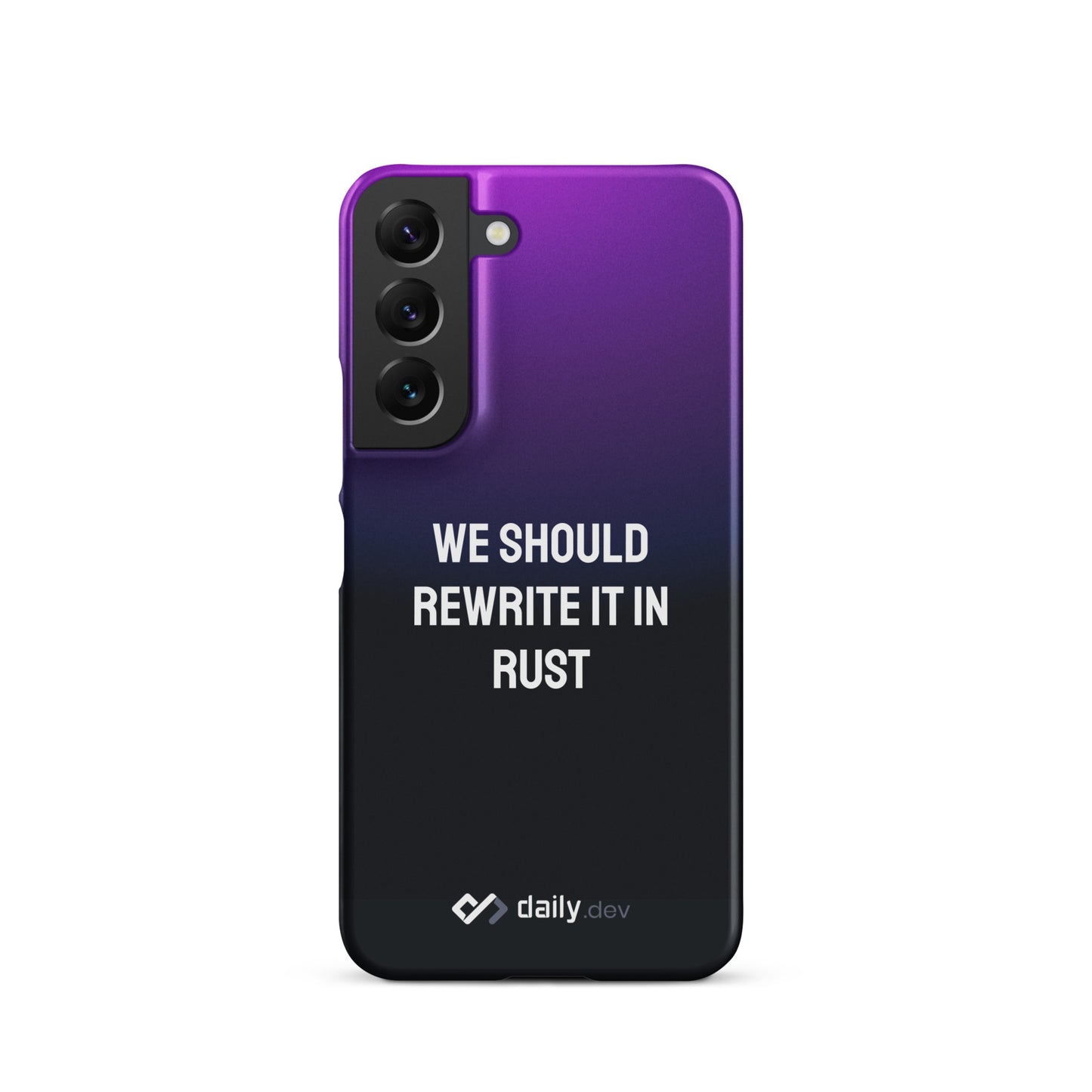 daily.dev Snap case for Samsung® - We should rewrite it in rust