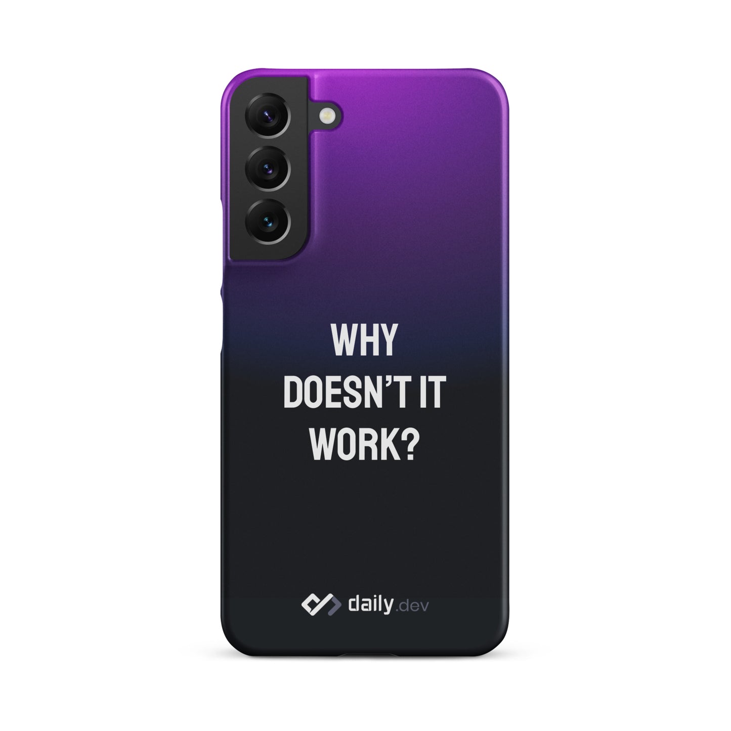 daily.dev Snap case for Samsung® - Why doesn't it work?