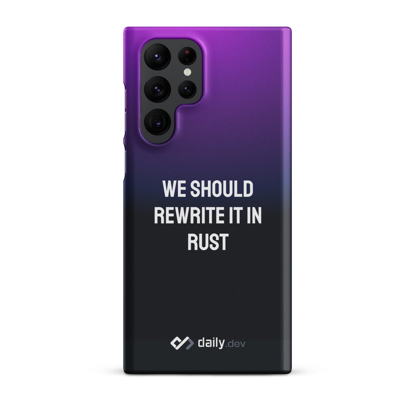 daily.dev Snap case for Samsung® - We should rewrite it in rust