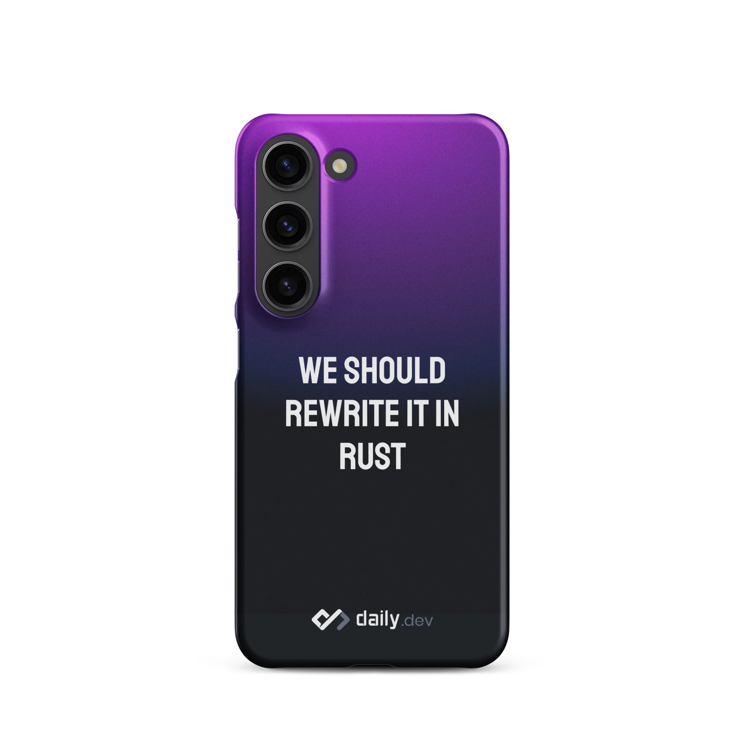 daily.dev Snap case for Samsung® - We should rewrite it in rust