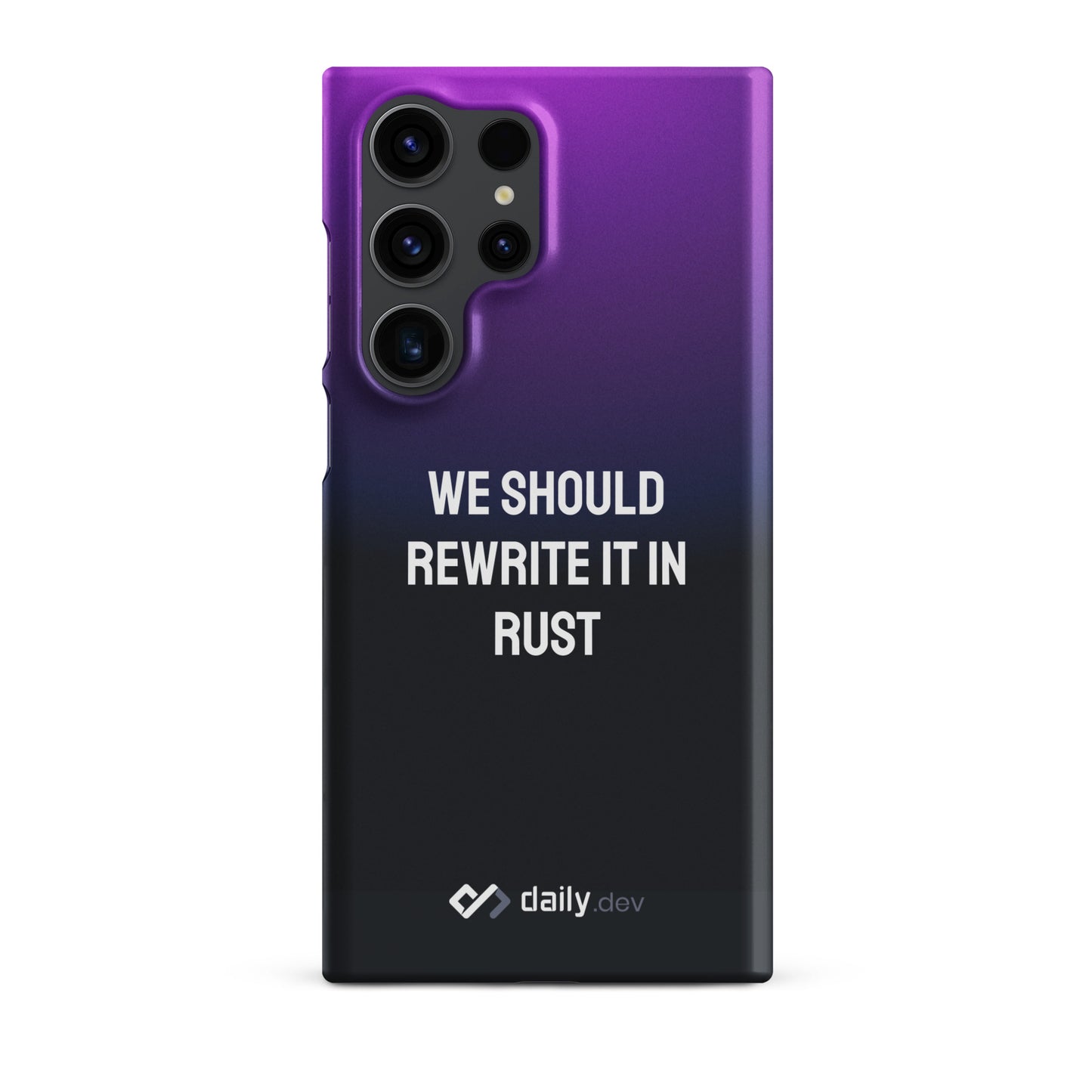 daily.dev Snap case for Samsung® - We should rewrite it in rust