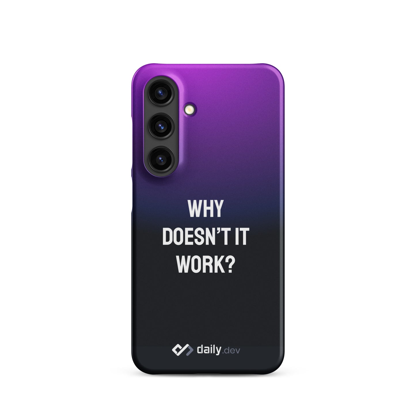 daily.dev Snap case for Samsung® - Why doesn't it work?