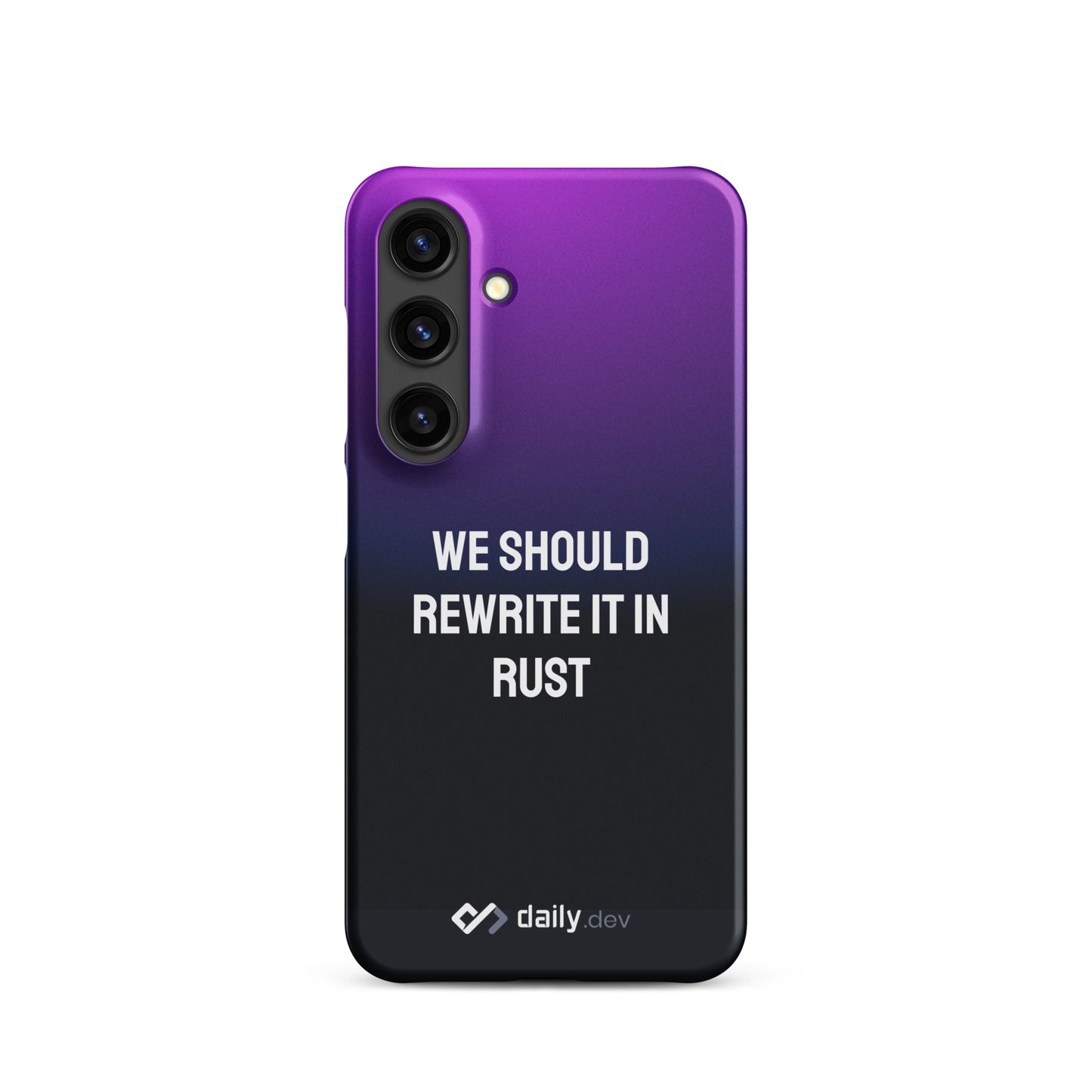 daily.dev Snap case for Samsung® - We should rewrite it in rust