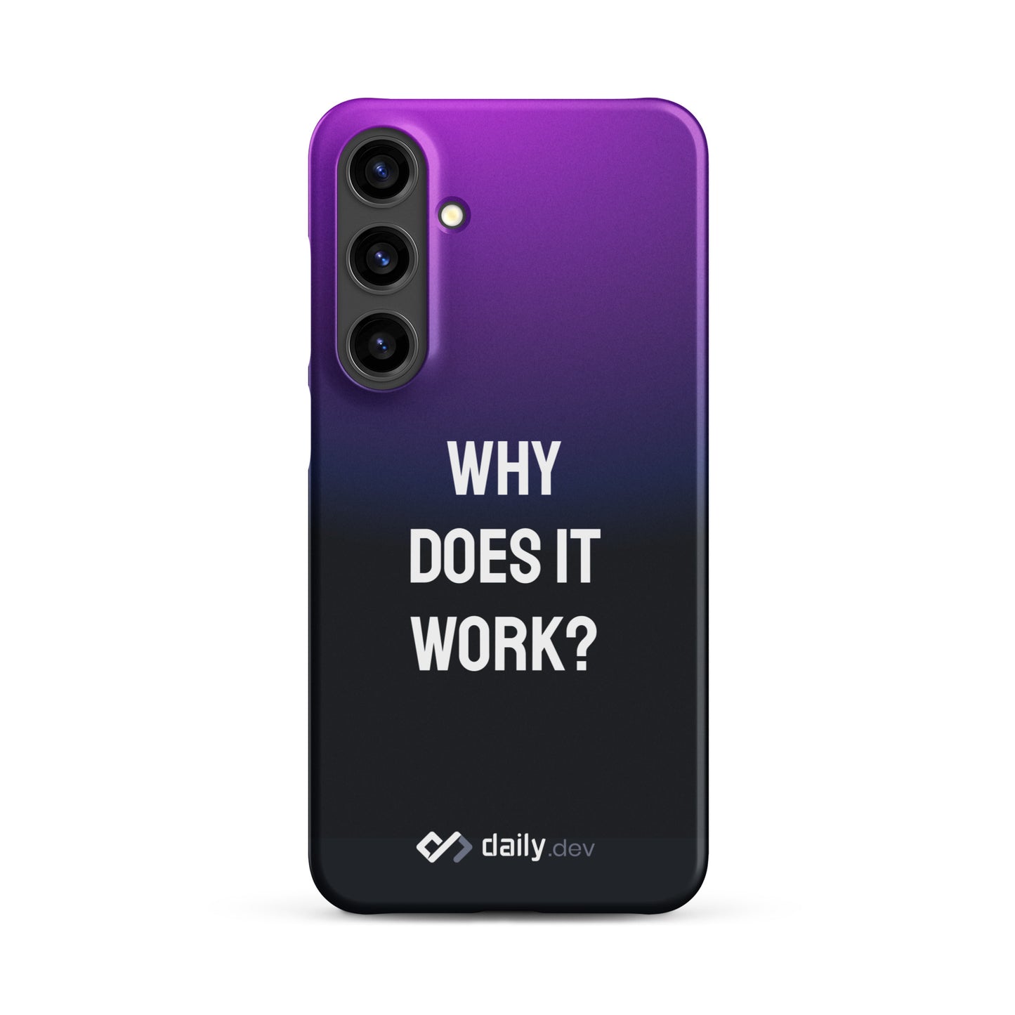 daily.dev Snap case for Samsung® - Why does it work?
