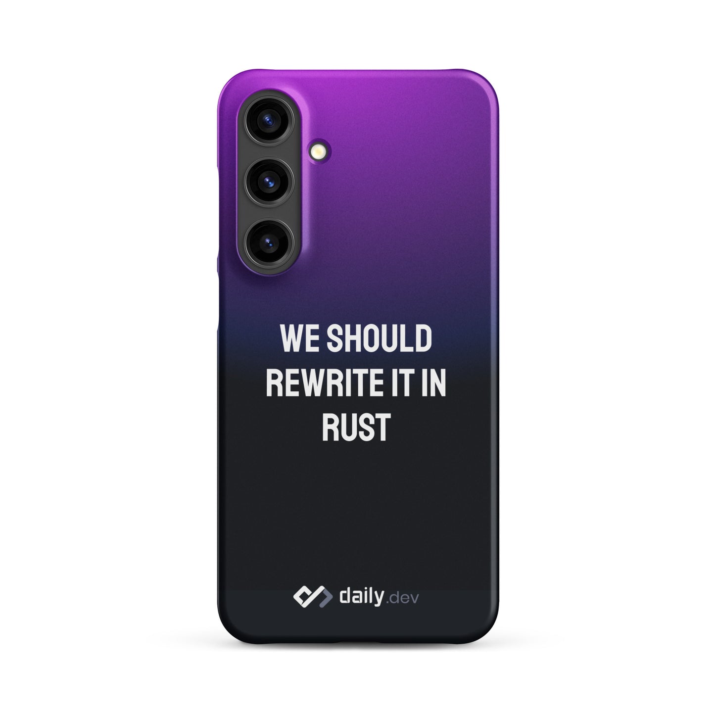 daily.dev Snap case for Samsung® - We should rewrite it in rust