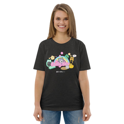 daily.dev Kawaii - Unisex organic cotton t-shirt