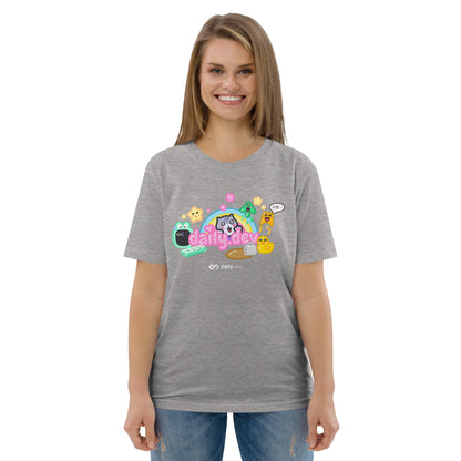 daily.dev Kawaii - Unisex organic cotton t-shirt