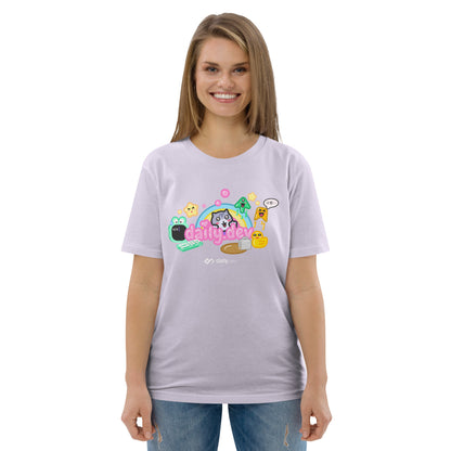 daily.dev Kawaii - Unisex organic cotton t-shirt