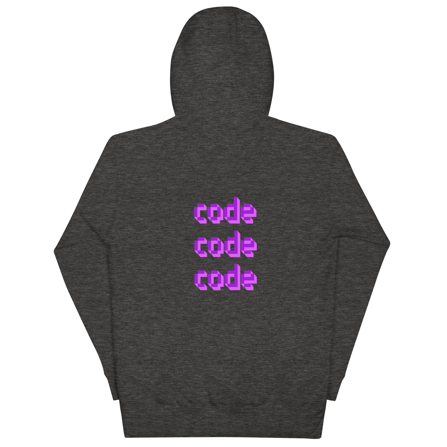 'code code code' unisex hoodie